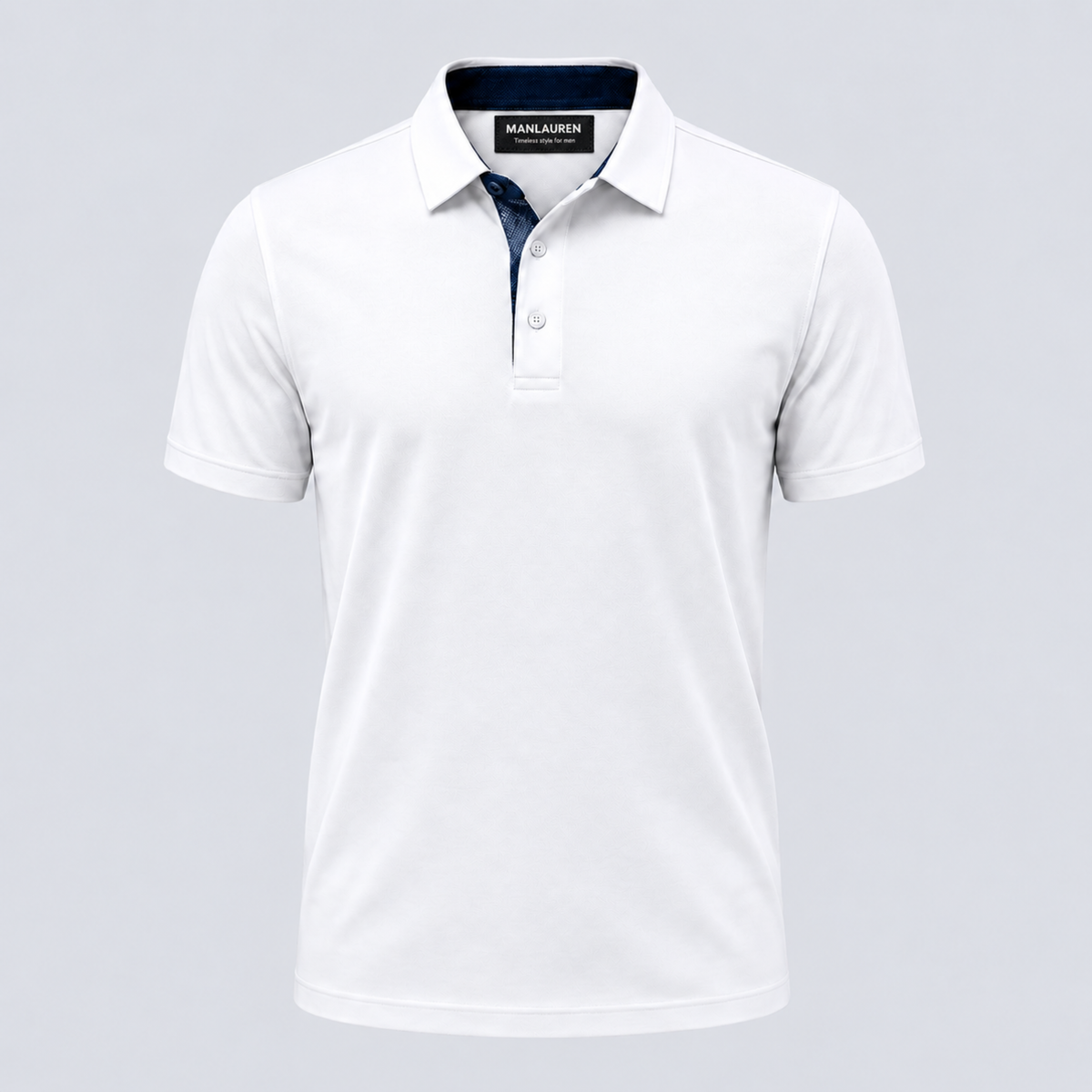 3-Pack Manlauren® Men Polo Shirts Short Sleeve